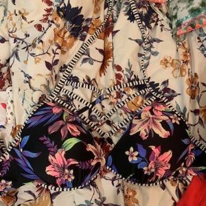 Floral Bathing Suit Top